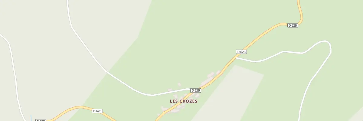 Plan du 5826 Les Crozes à Nages