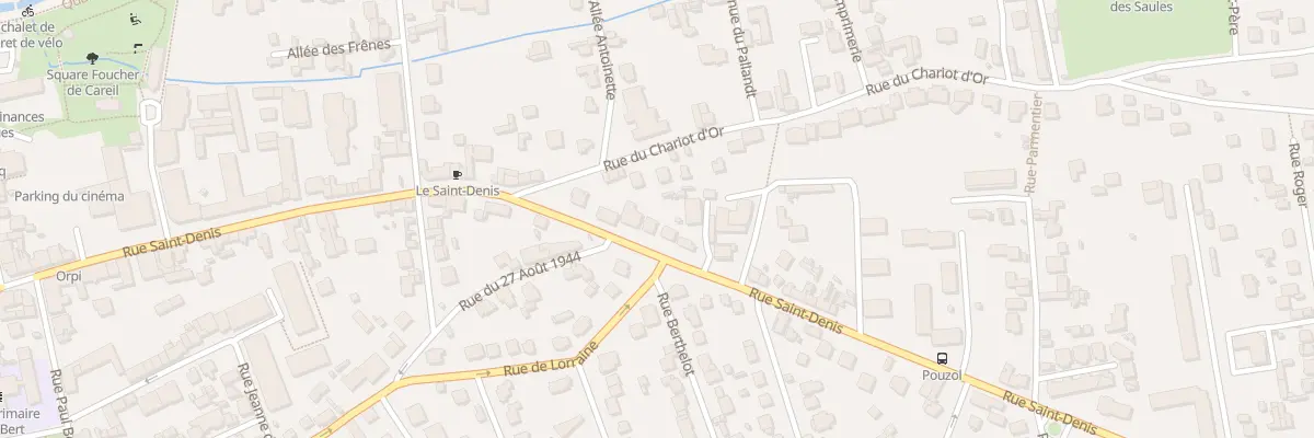 Plan du 56 Rue Saint-denis à Lagny-sur-Marne