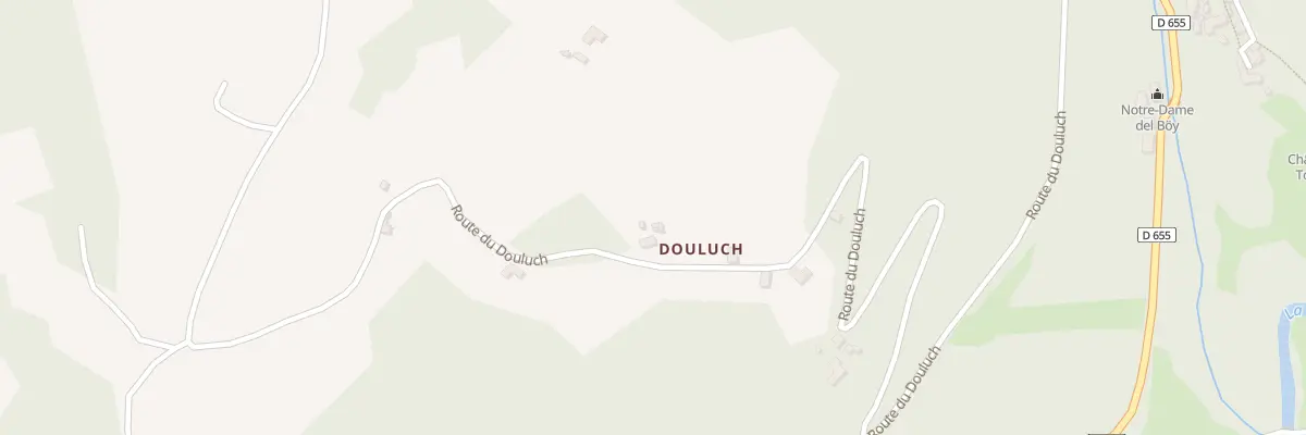 Plan du 5340 Douluch à Coubisou