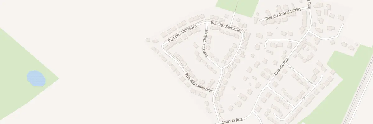 Plan du 10 Rue des Moissons à Rouvres