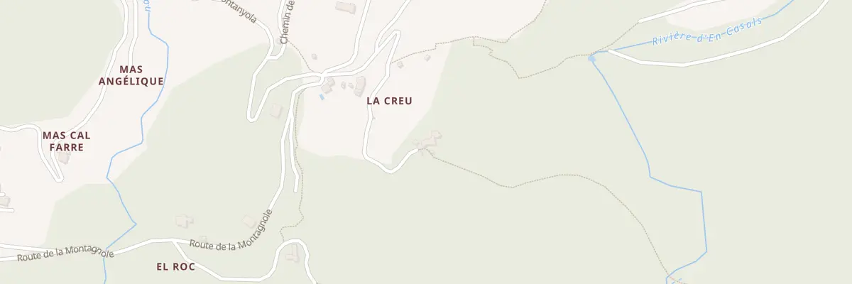 Plan du 393 La Creu à Reynès