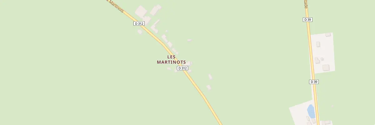 Plan du 3 Les Martinots au Brethon