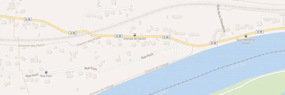 Plan du 97B Rue Foch à Chartrettes