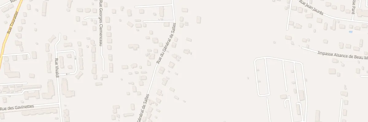 Plan du 34 Rue du Général de Salles à Villemandeur