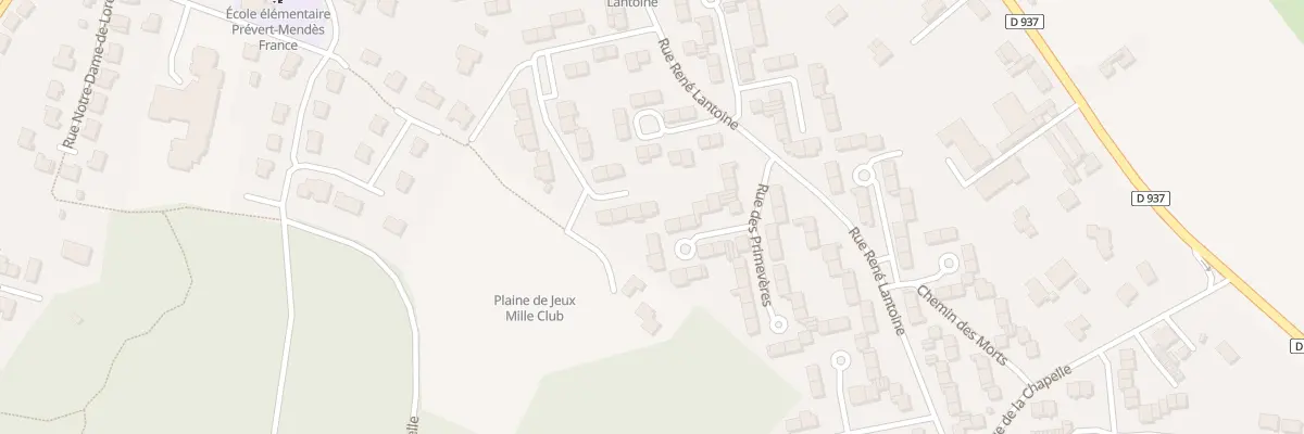 Plan du 21 Rue des Bleuets à Aix-Noulette