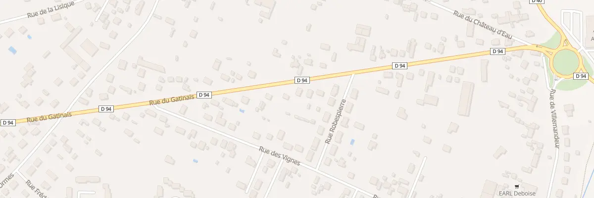 Plan du 35 Rue du Gâtinais à Châlette-sur-Loing