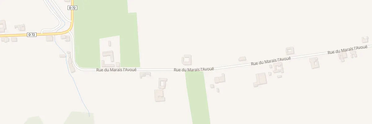 Plan du 3 Rue du Marais l’Avoué à Beuvry