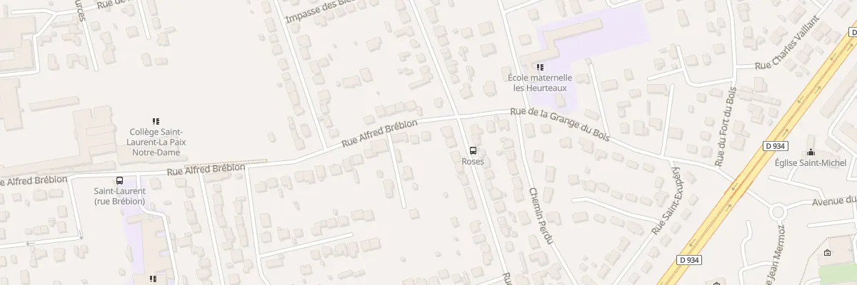 Plan du 3 Rue Alfred Brebion à Lagny-sur-Marne