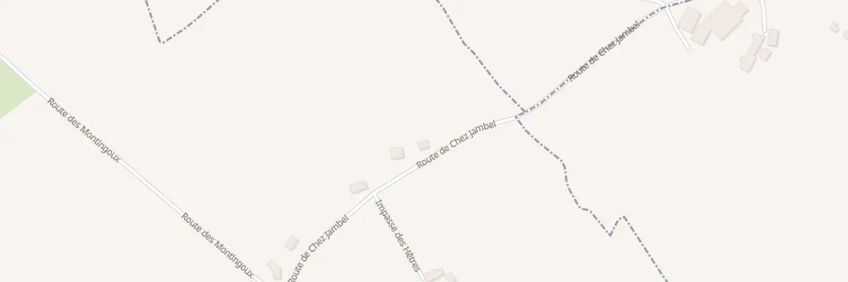 Plan du 6016 Chez Jambel à Saint-Sauves-d’Auvergne