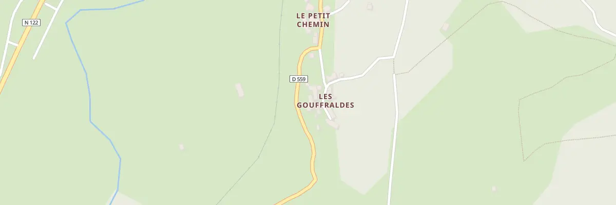 Plan du 8 Les Grouffaldes à Saint-Jacques-des-Blats