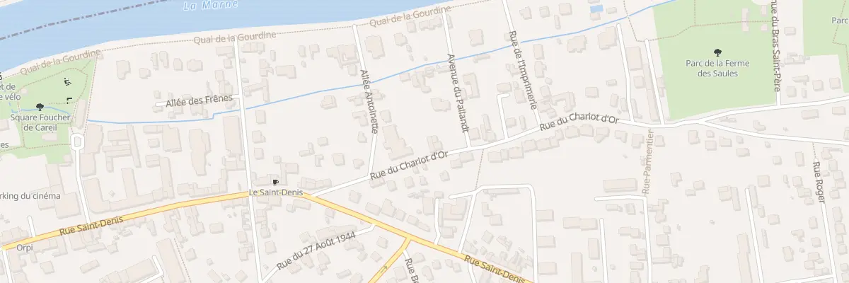 Plan du 50 Rue du Chariot d’Or à Lagny-sur-Marne