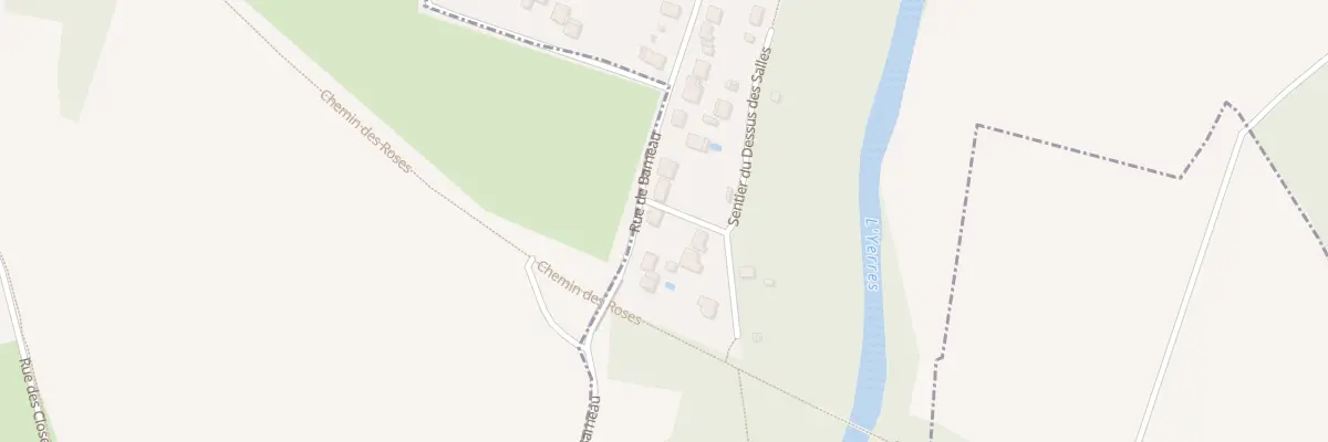 Plan du 63 Rue de Barneau à Solers