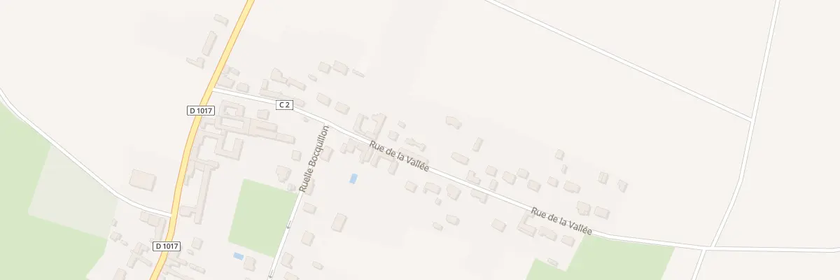 Plan du 19 Rue de la Vallée à Orvillers-Sorel