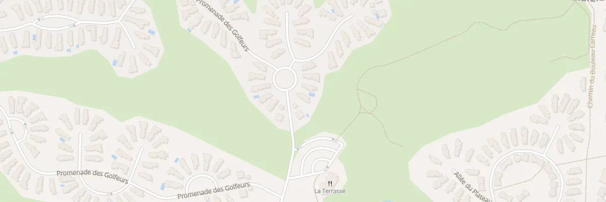 Plan du 3 Prom des Golfeurs à Bussy-Saint-Georges