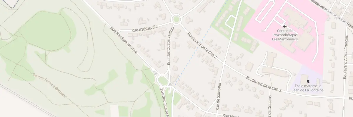 Plan du 158 Rue des 4 Hallots à Bully-les-Mines