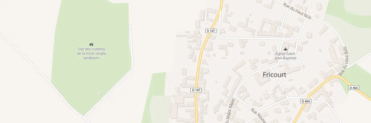 Plan du 23 Rue d’Arras à Fricourt