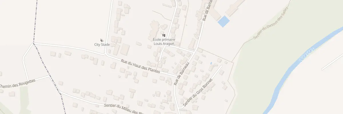Plan du 3 Rue du Champ au Maigre à Solers