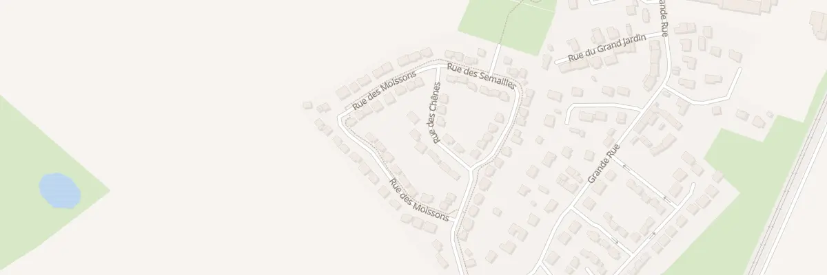 Plan du 17 Rue des Chênes à Rouvres