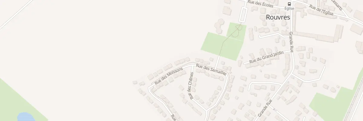 Plan du 43 Rue des Moissons à Rouvres