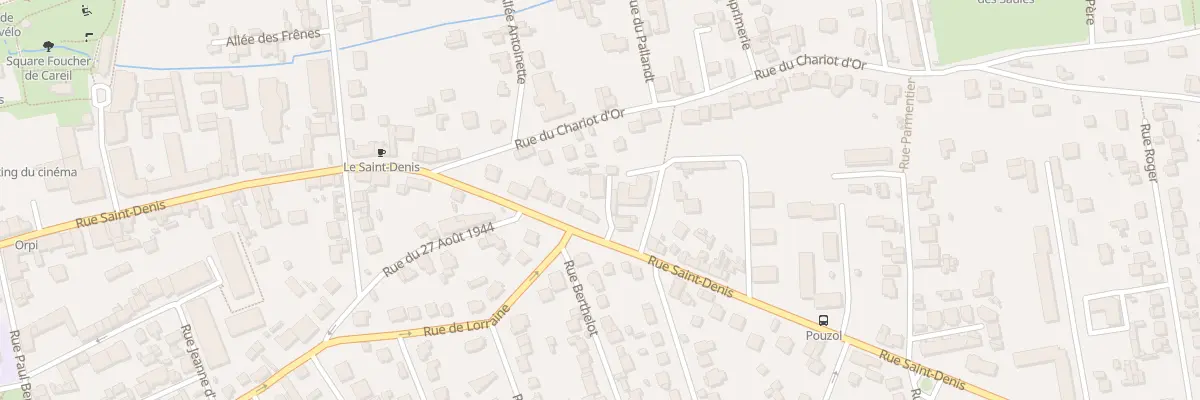 Plan du 50 Rue Saint-denis à Lagny-sur-Marne