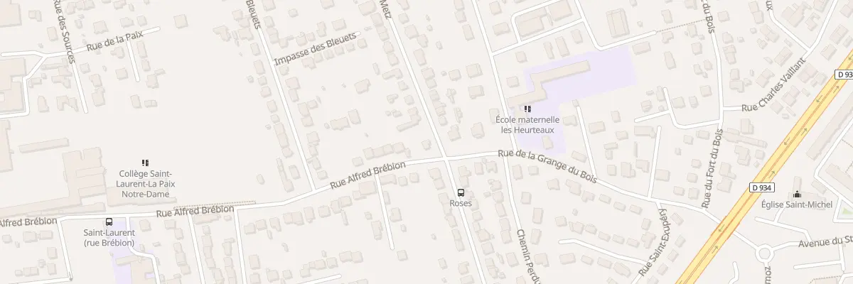 Plan du 54 Rue de Metz à Lagny-sur-Marne