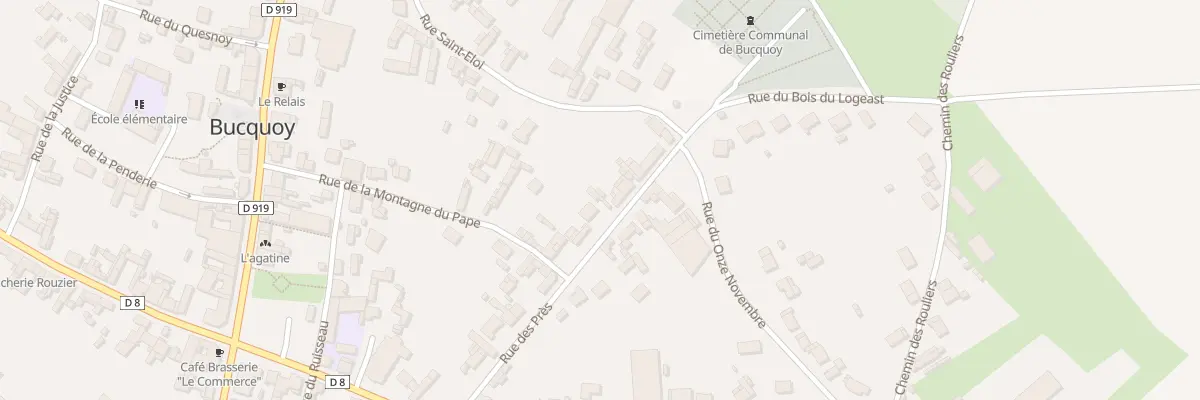 Plan du 19 Rue des Prés à Bucquoy