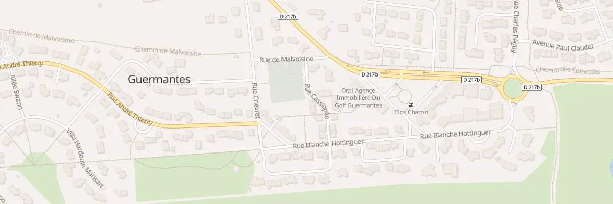 Plan du 9 Rue Cassiopee à Guermantes