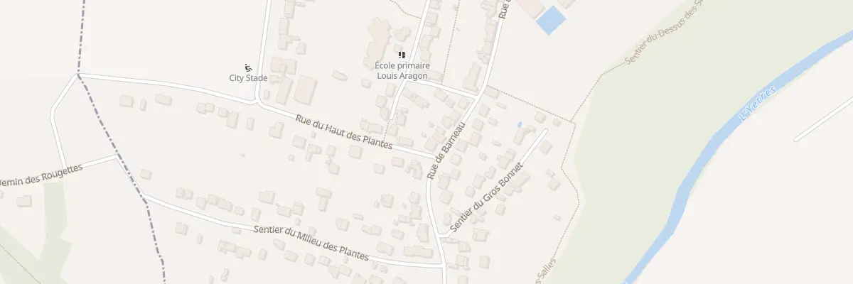 Plan du 36B Rue de Barneau à Solers