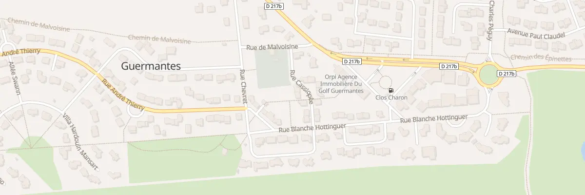 Plan du 7 Rue Cassiopee à Guermantes