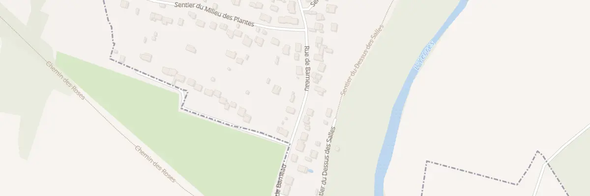Plan du 46 Rue de Barneau à Solers