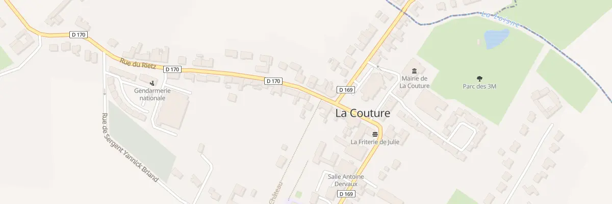 Plan du 115 Rue du Rietz à La Couture