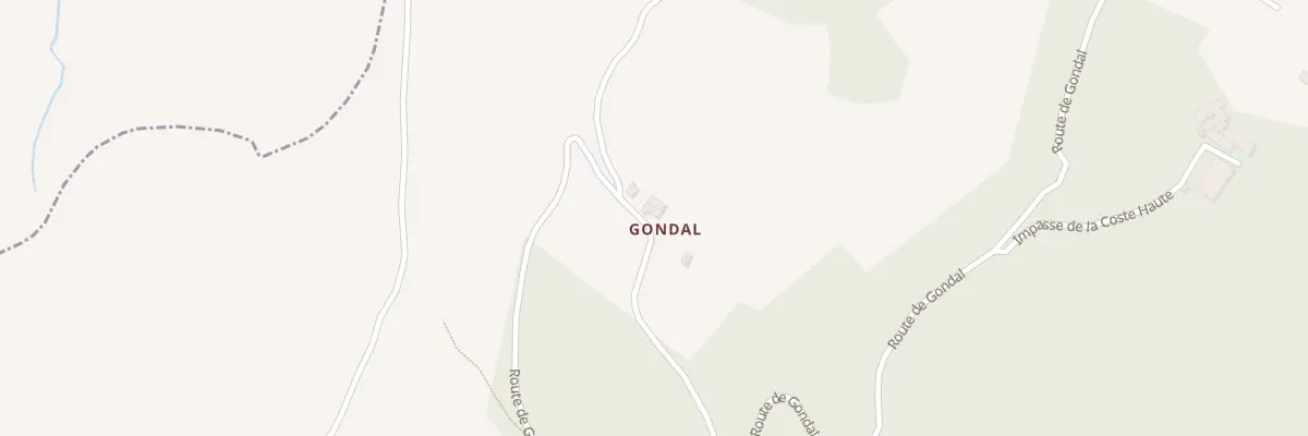 Plan du 5018 Gondal à Bessuéjouls