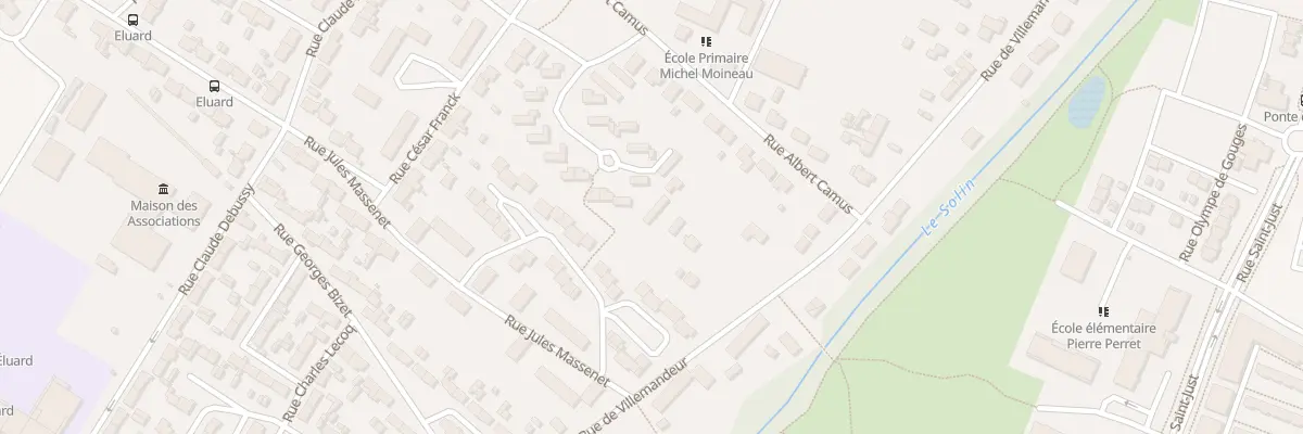Plan du 84 Rue de Villemandeur à Châlette-sur-Loing