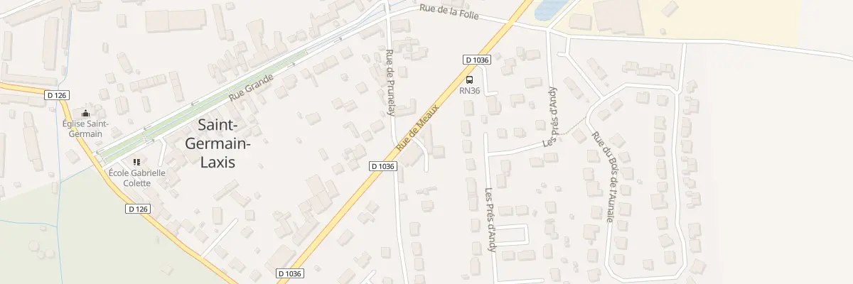 Plan du 18 Rue de Meaux à Saint-Germain-Laxis