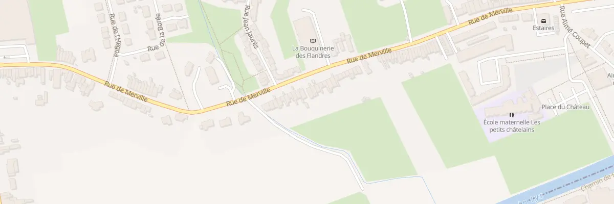 Plan du 139 Rue de Merville à Estaires