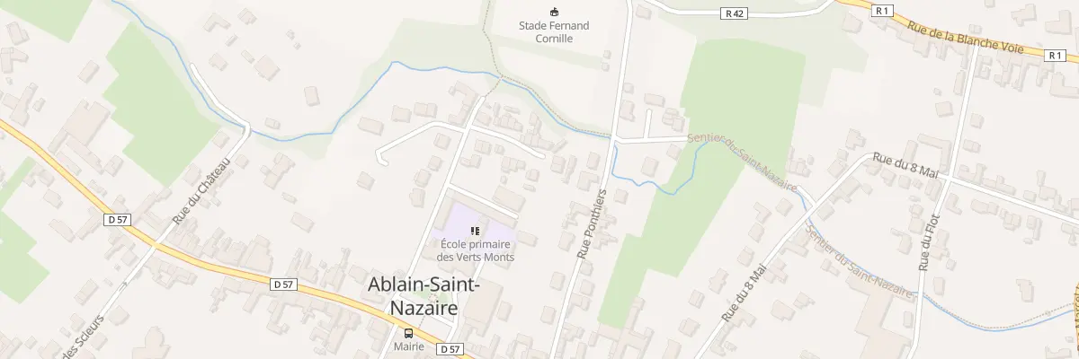 Plan du 10 All Jules Ferry à Ablain-Saint-Nazaire