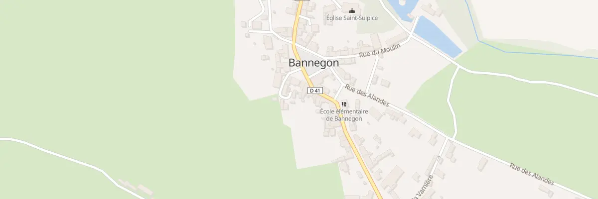 Plan du 12 Pl Saint Georges à Bannegon