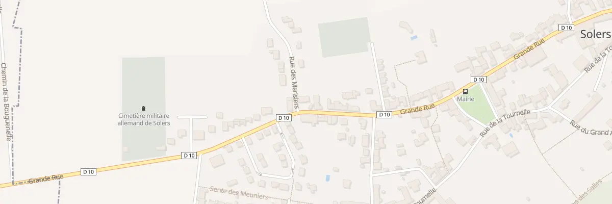 Plan du 9 Grande Rue à Solers