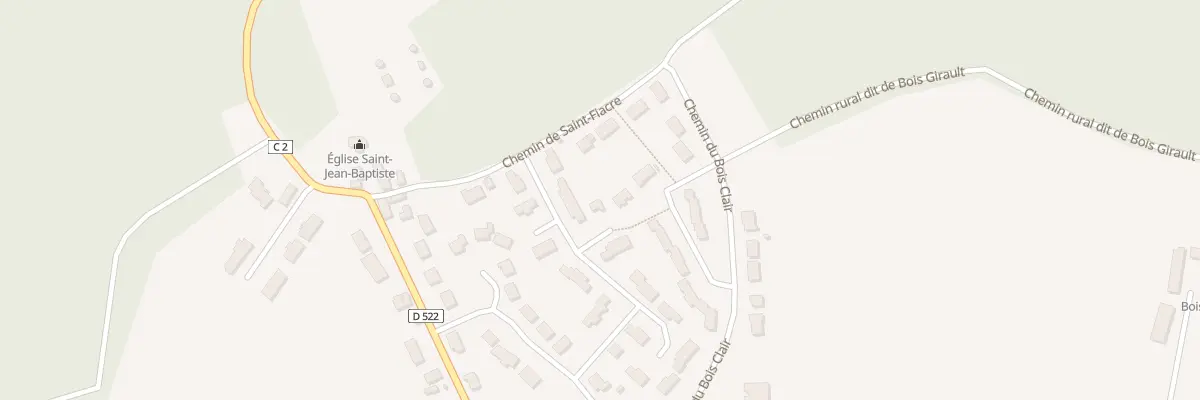Plan du 38 Rue des Rolanderies à Gien