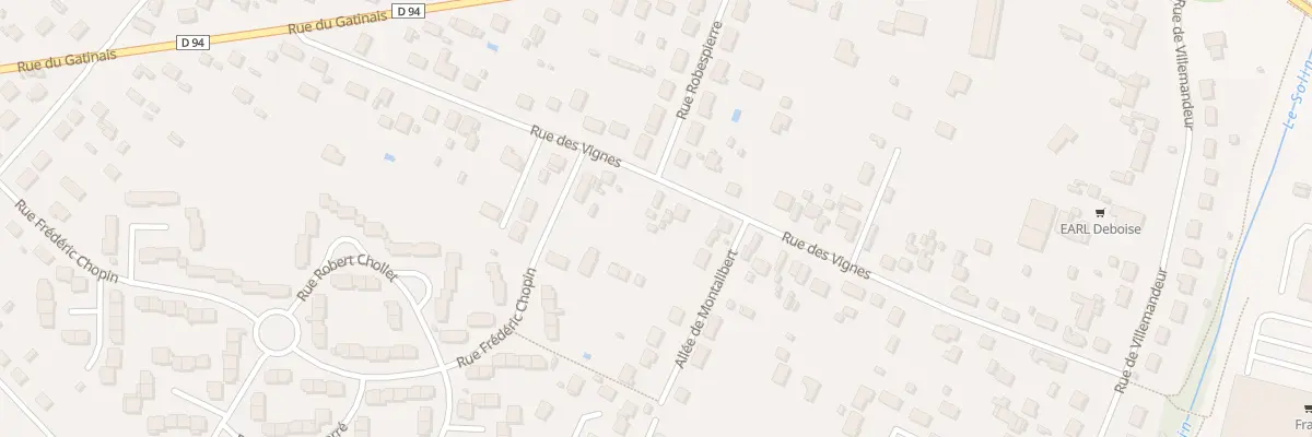 Plan du 37 Rue des Vignes à Châlette-sur-Loing