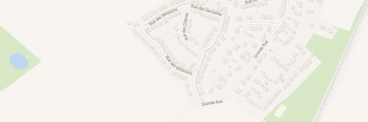 Plan du 2 Rue des Moissons à Rouvres