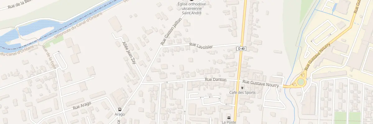 Plan du 21B Rue Gaston Jaillon à Châlette-sur-Loing