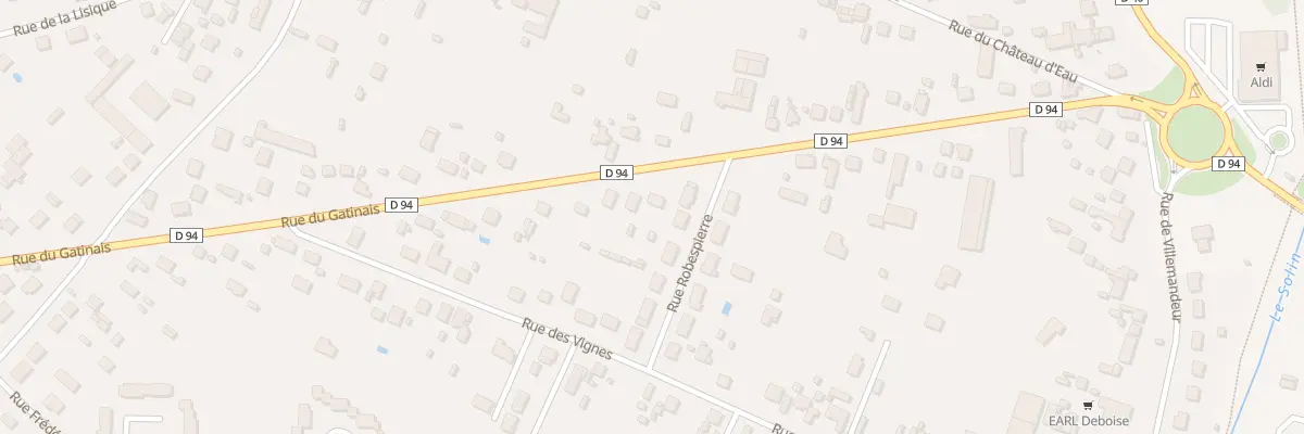 Plan du 31 Rue du Gâtinais à Châlette-sur-Loing