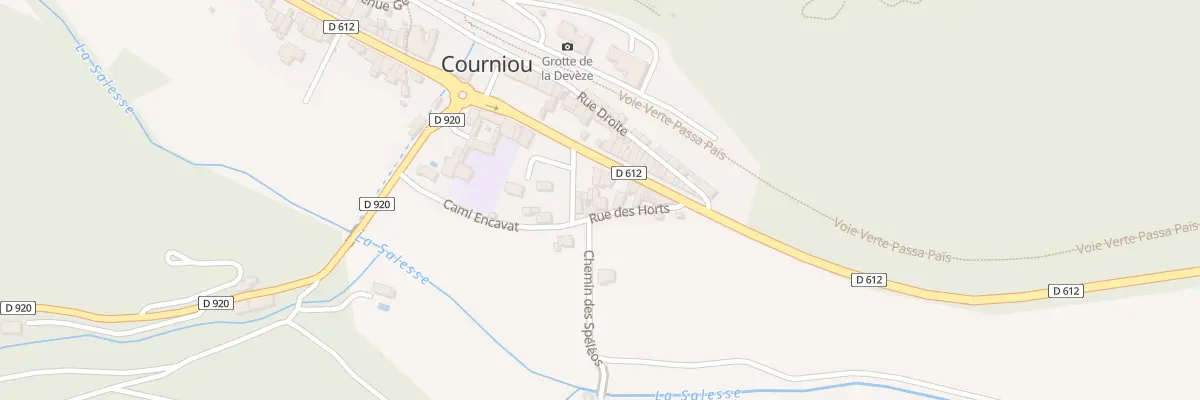 Plan du 5109 Rue Saint Bauzille à Courniou