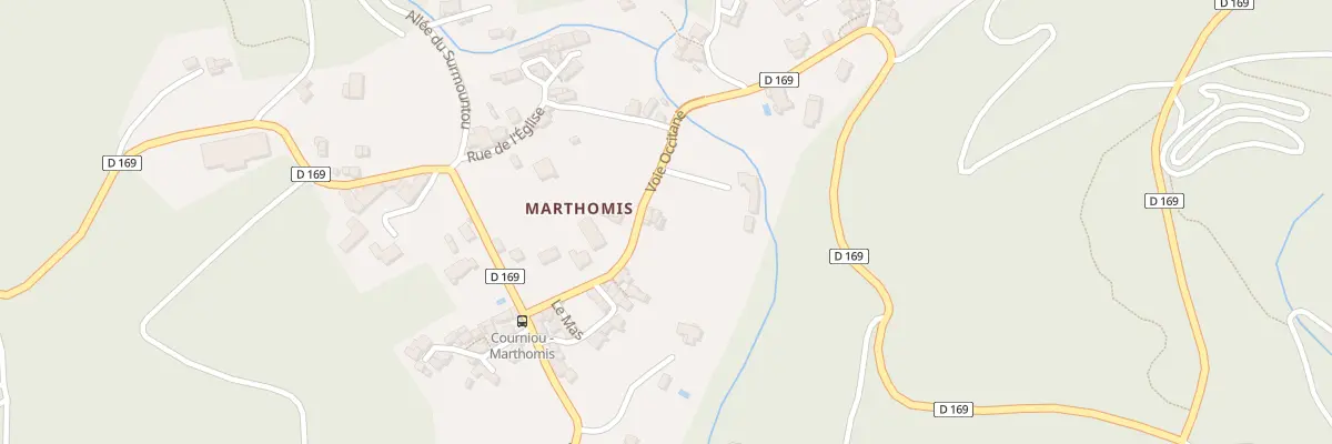 Plan du 5094 Marthomis à Courniou