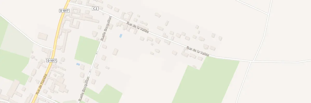 Plan du 18 Rue de la Vallée à Orvillers-Sorel