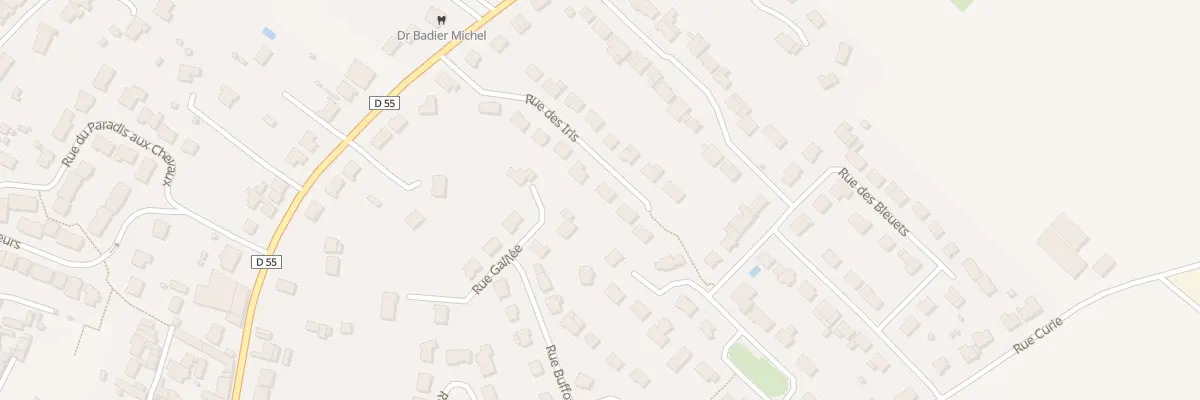 Plan du 172 Rue des Iris à Marœuil