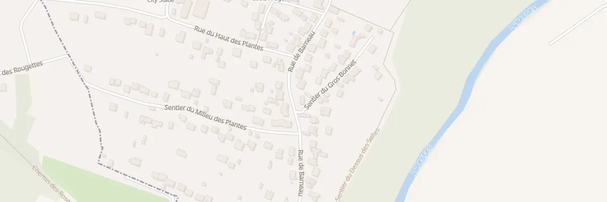 Plan du 27 Rue de Barneau à Solers