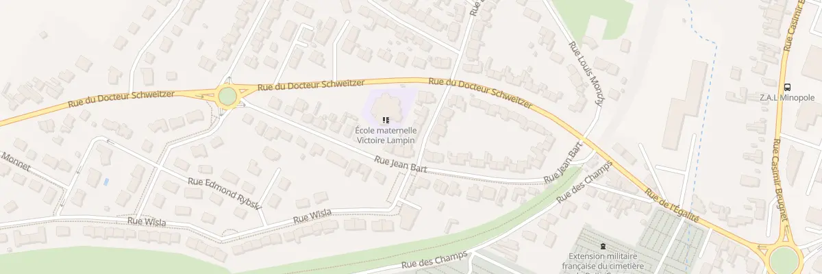 Plan du 1 Rue Léon Blum à Bully-les-Mines