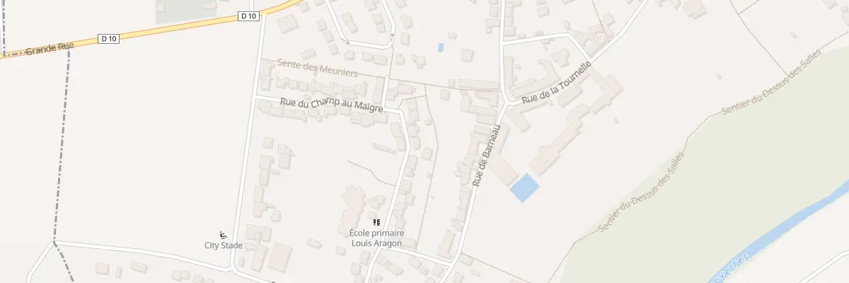 Plan du 20 Rue du Champ au Maigre à Solers